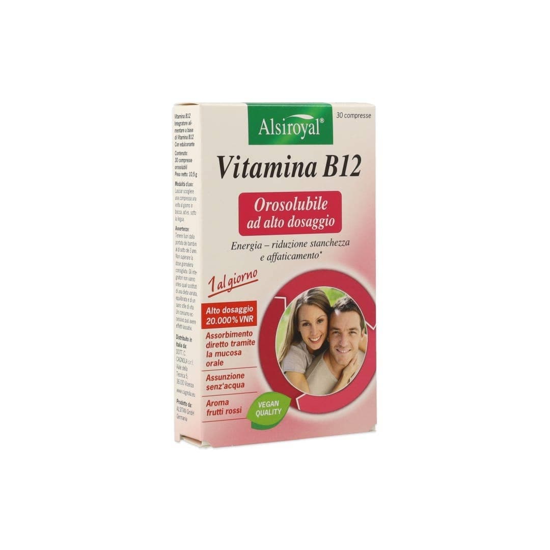 Vitamina B12 Orosol – 30 comprimidos