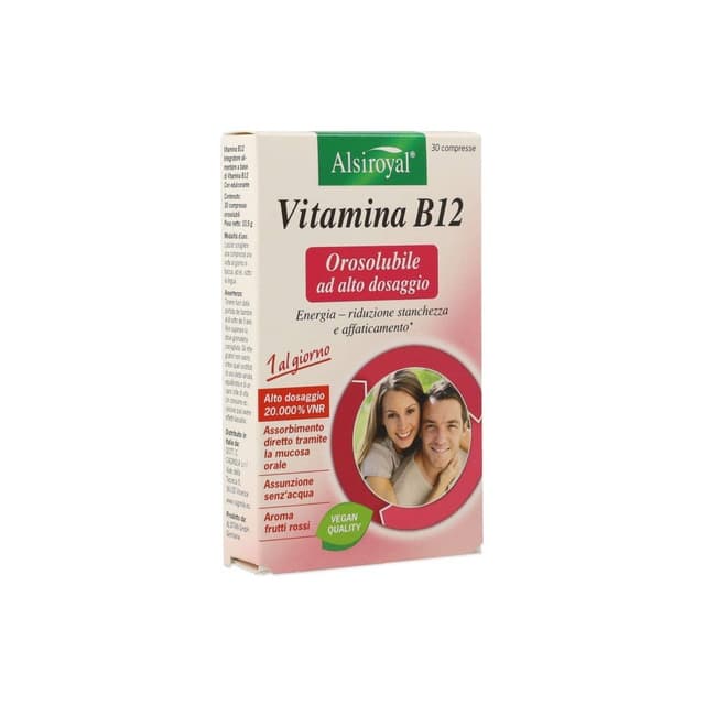 Vitamina B12 Orosol – 30 comprimidos