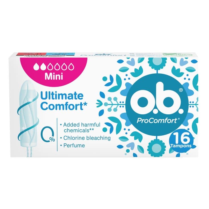 OB Pro Comfort Mini Tampones – 16 unidades