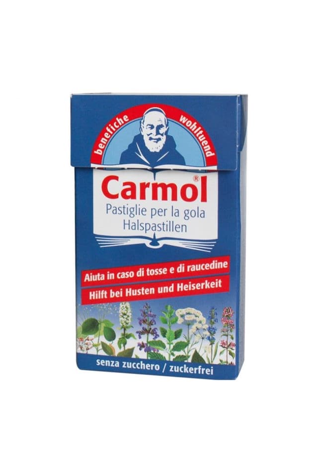 Carmol Pastillas para la Garganta sin azúcar – 45 g