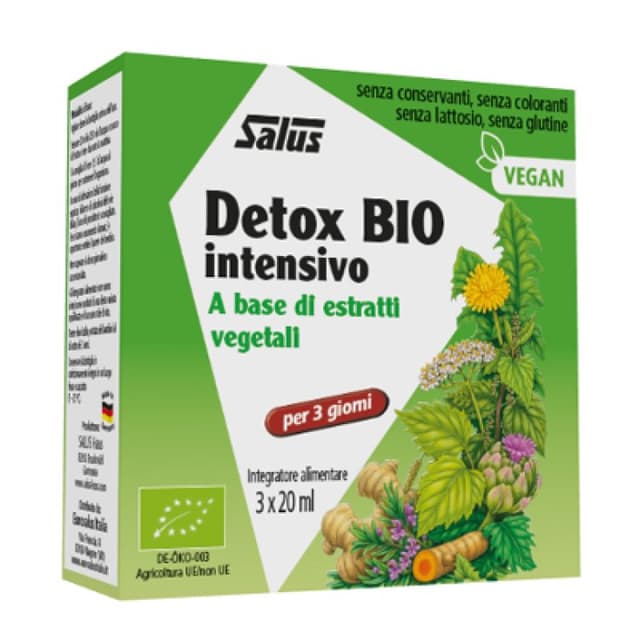 Cúrcuma + Jengibre – 3 x 20 ml ampollas | Detox Bio Intensiv