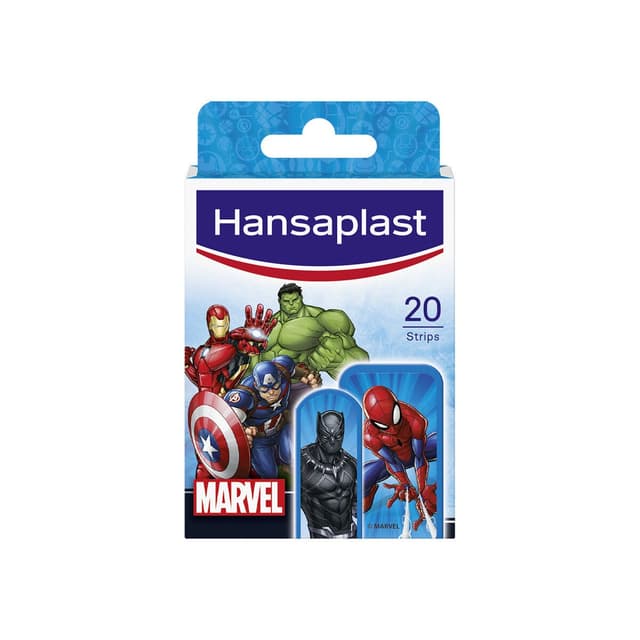 Hansaplast Parches Infantiles Marvel – 20 unidades
