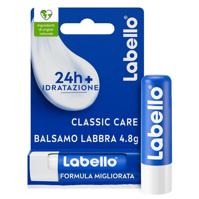 LABELLO Clásico Cuidado Labial en barra – 4,8 g