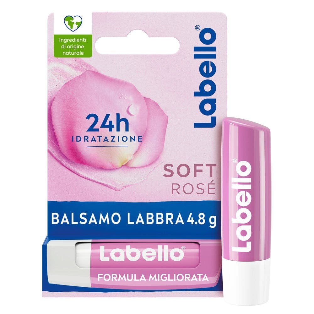 LABELLO Soft Rose Cuidado Labial – 4,8 g