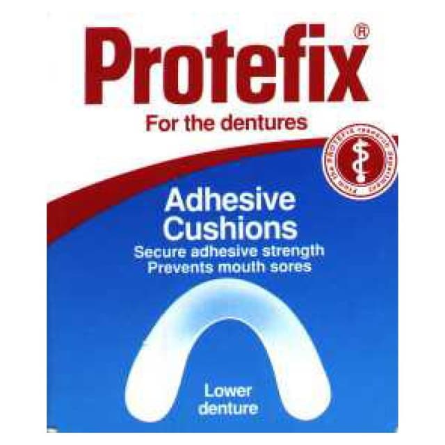 Protefix Cojines Inferiores para Prótesis Dentales – 30 unidades