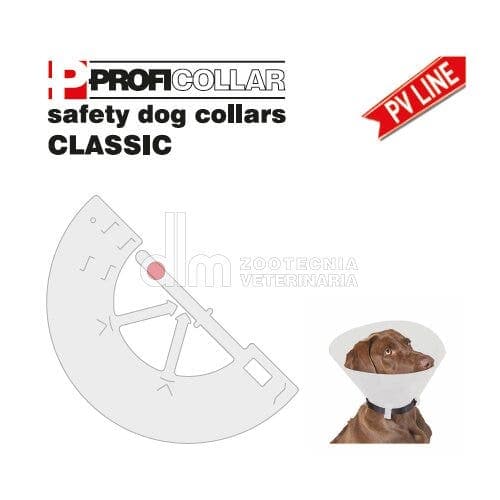 Elisabetta Collar Protector CLA para Perros – Talla M – 15 cm