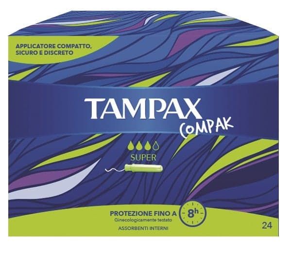 Tampax Compax Super – 24 Tampones