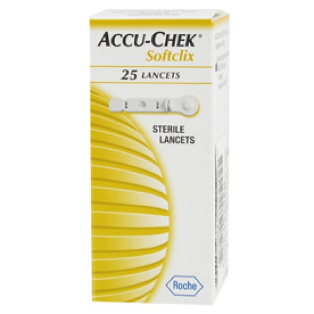 Accu-Chek Softclix – 25 lancetas