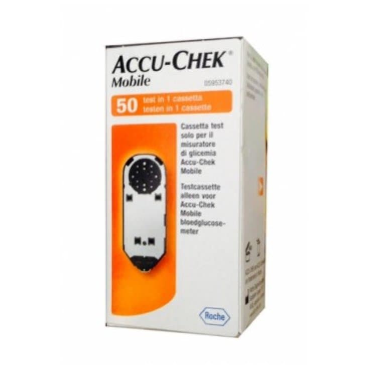 Accu-Chek Mobile – Cassette de 50 tests