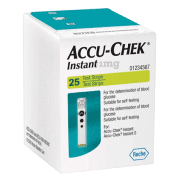 Accu-Chek Instant Tiras reactivas – 25 unidades