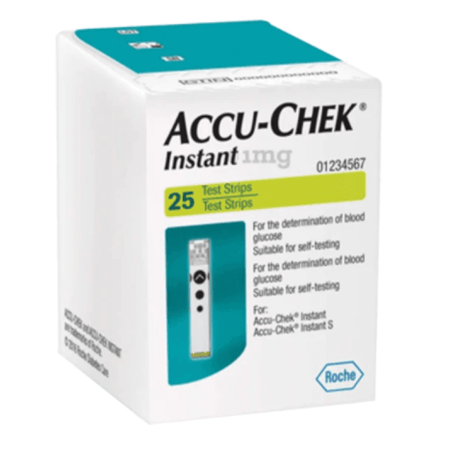 Accu-Chek Instant Tiras reactivas – 25 unidades