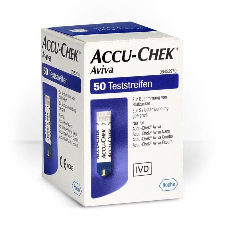 Accu-Chek Aviva – 50 tiras reactivas