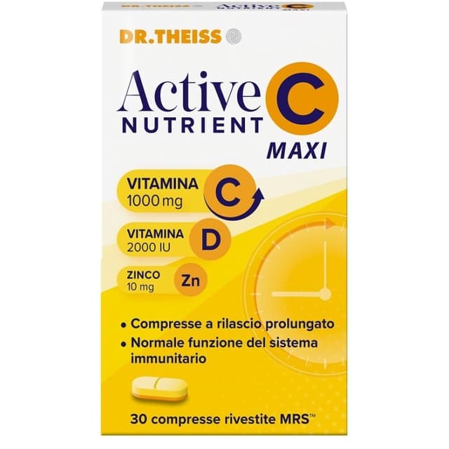 Theiss AN C-Maxi Vitamina C 1.000 mg + Vitamina D – 30 comprimidos