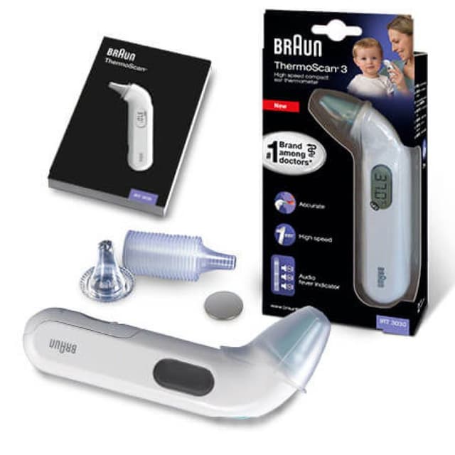 Termómetro de oído Braun Thermoscan Basic 3