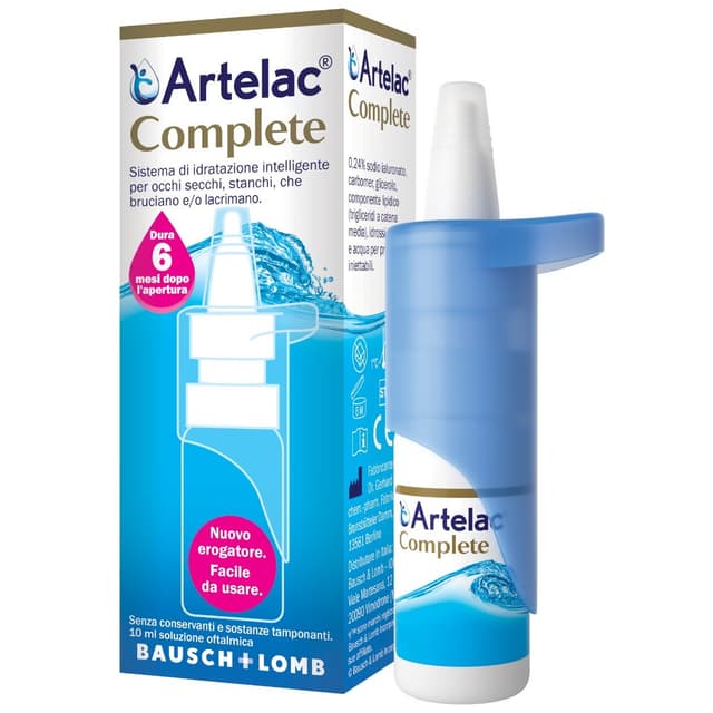 Artelac Complete Multidose – Gotas oculares, 10 ml