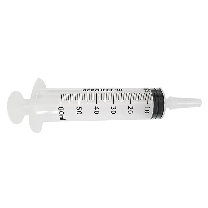 Jeringa Irrigadora sin Aguja con Cono para Catéter 60 – Farmaca