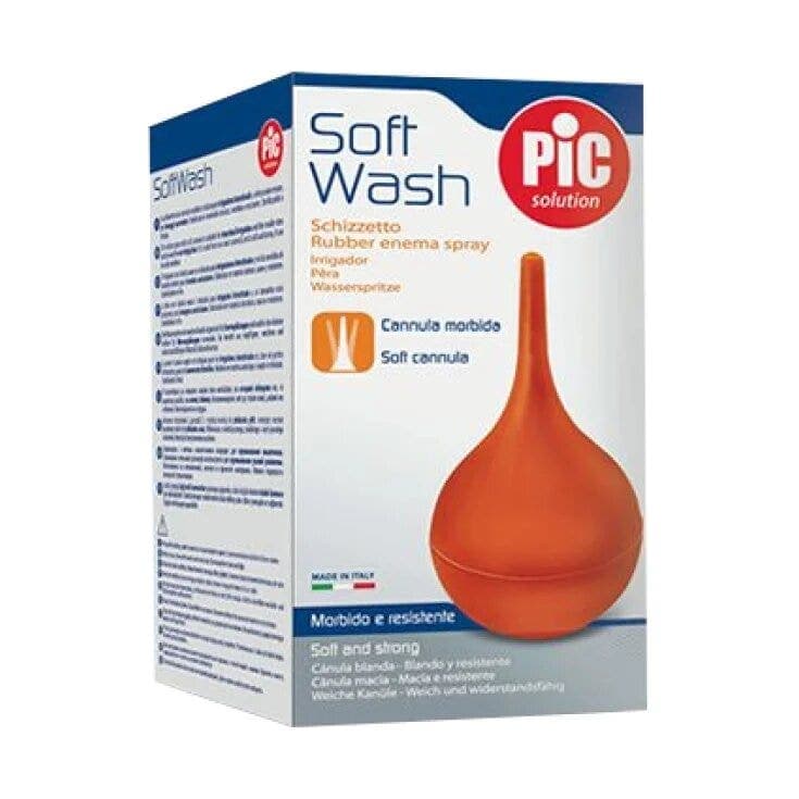 PIC Soft Wash Schizzetto – 35 ml para lavados de oídos e intestinales