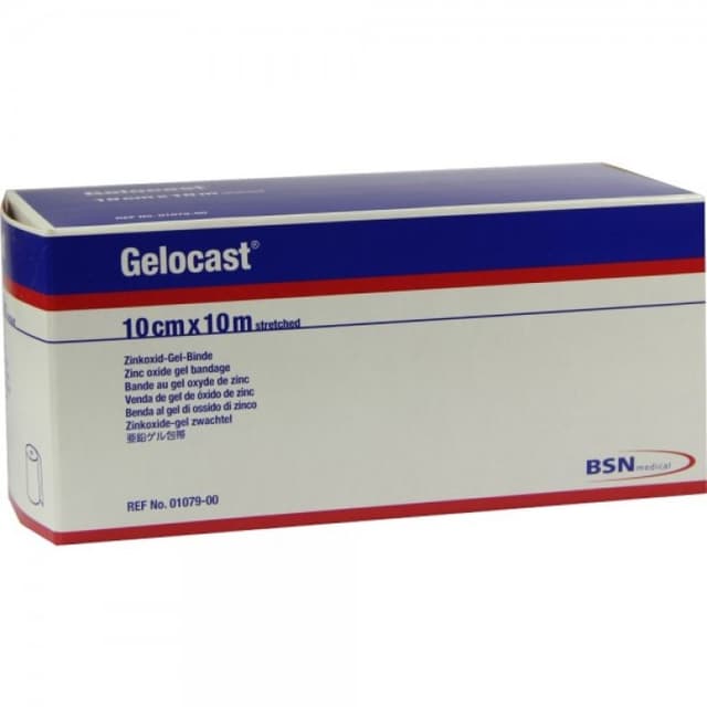 GELOCAST Zink Gasa con Zinc – 10x10 cm
