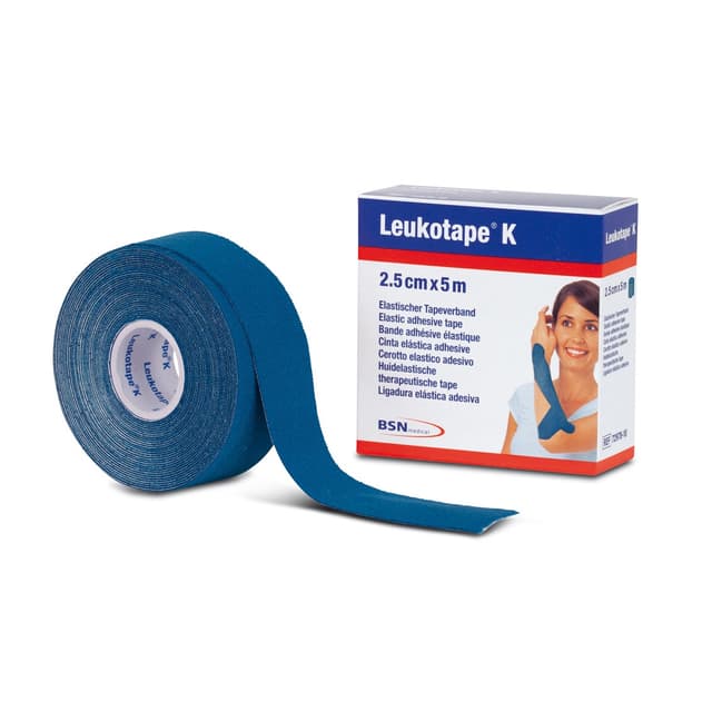 Leukotape K Azul – Cinta de Kinesiología certificada