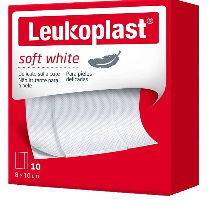 Leukoplast Soft White 100 × 8 cm – Apósito