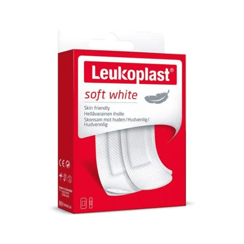 Leukoplast Soft White – Surtido de 20 tiritas