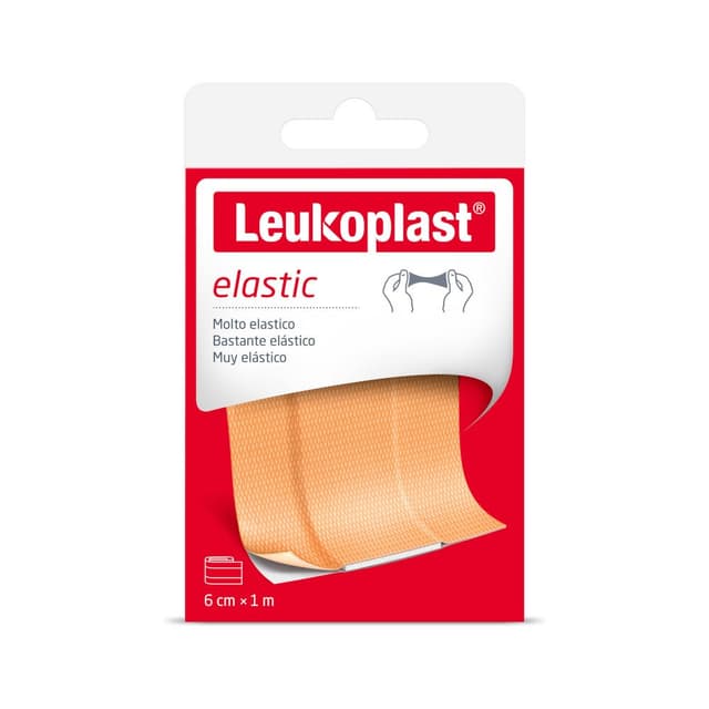 Leukoplast Elastic Esparadrapo Elástico – 1 m × 6 cm