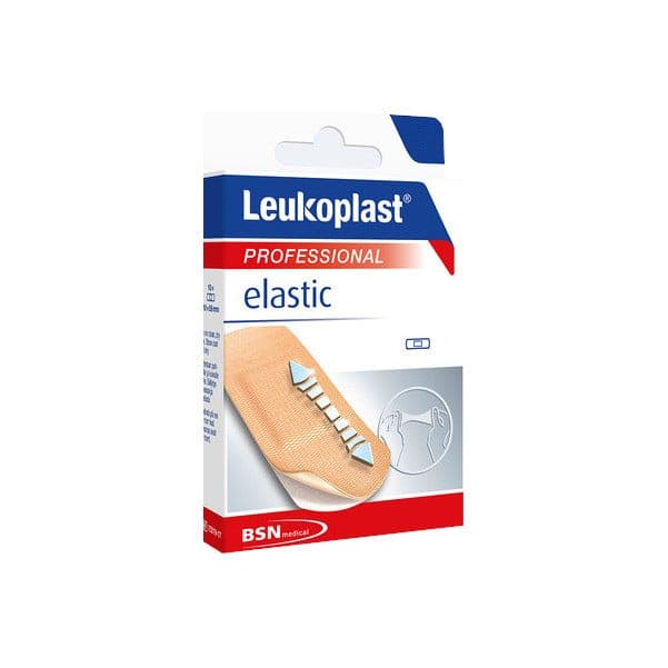Leukoplast Elastic 72 × 28 mm – Pack de 20 tiritas