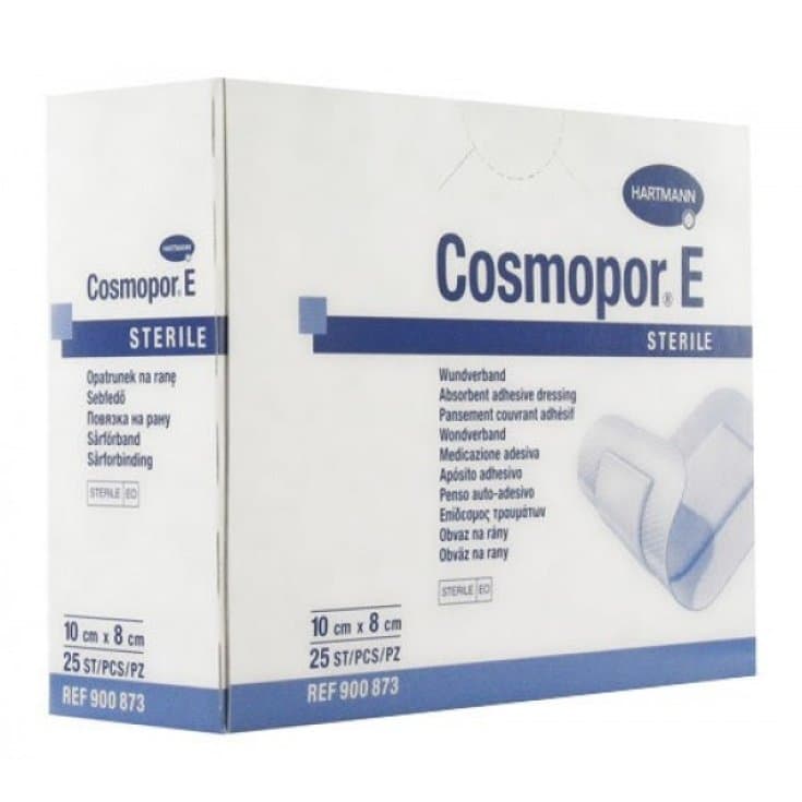 Cosmopor E Ceram Adhesive – Apósito autoadhesivo estéril 10×8 cm
