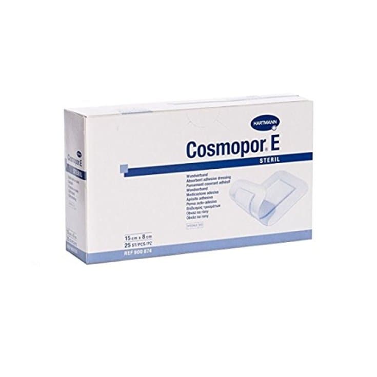 Cosmopor E Sterile – 15 x 8 cm, 25 unidades