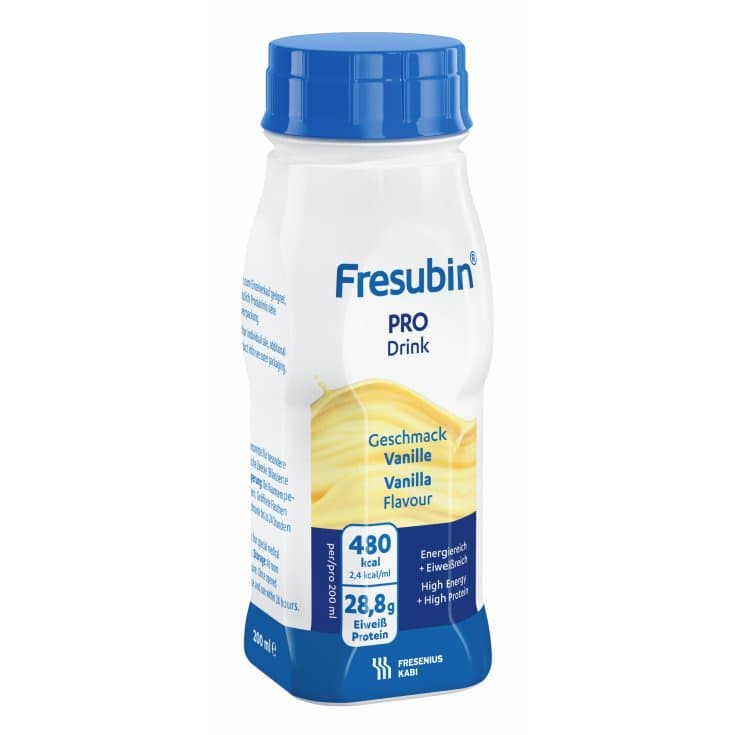 Fresubin Pro Drink Vainilla – 4 botellas de 200 ml