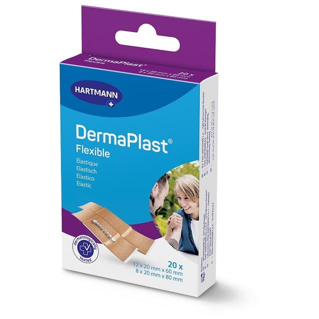 Dermaplast Flex – 20 envases de 2 rollos