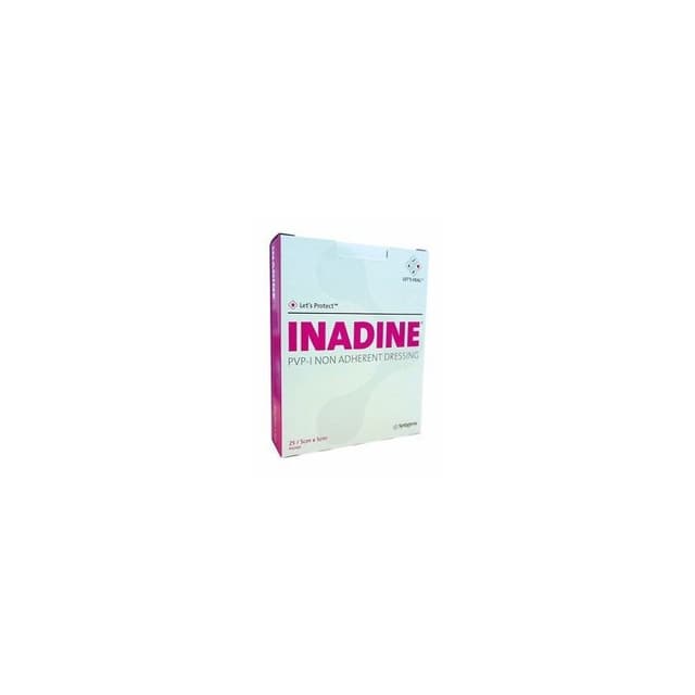INADINE MEDIC – 25 apósitos 5 × 5 cm