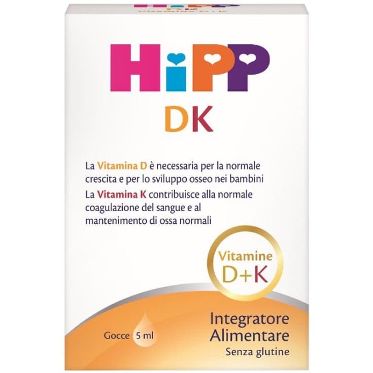 HiPP Vitamina D 400 UI + Vitamina K1 – 5 ml gotas