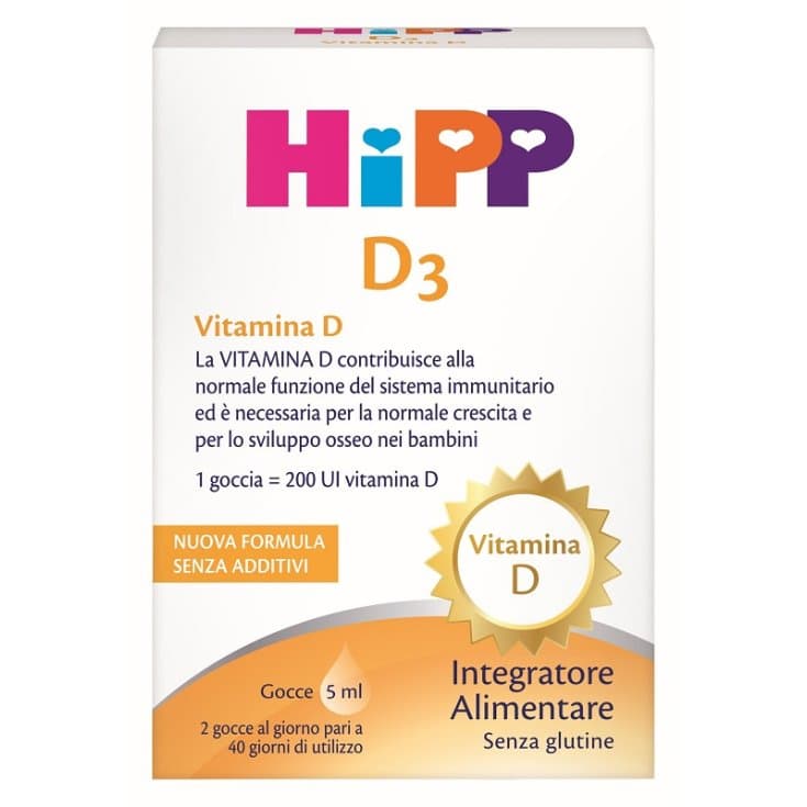 HiPP Vitamina D3 – 5 ml gotas