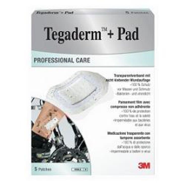 Tegaderm Pad Estéril 9x10 cm – 5 unidades