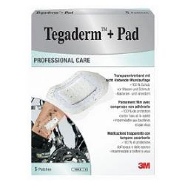 Tegaderm Pad Estéril 9x10 cm – 5 unidades