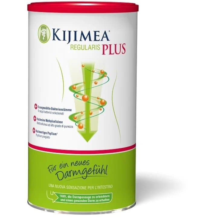 Cáscara de psyllium + metilcelulosa – 225 g en polvo | KIJIMEA Regularis Plus
