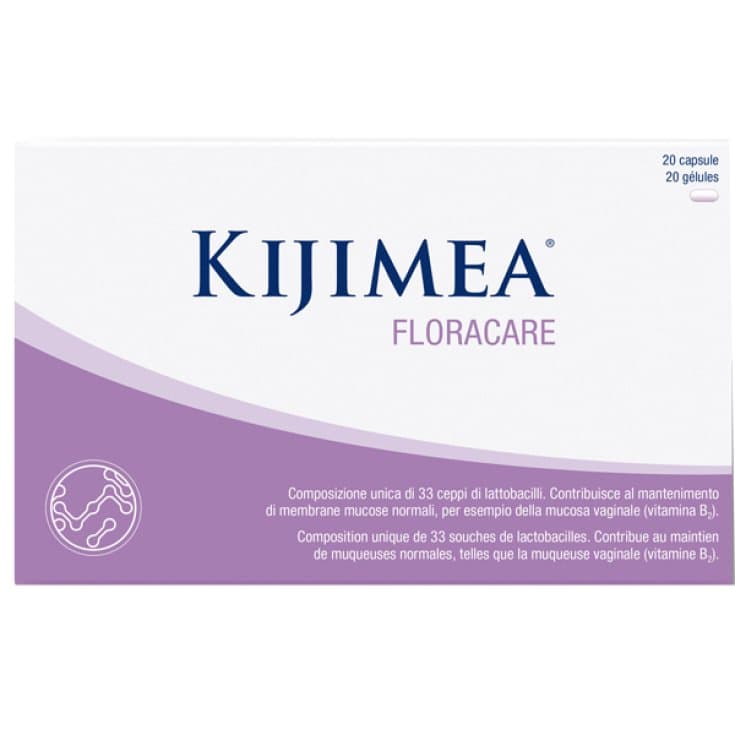 Kijimea FloraCAre – Probióticos con bacterias lácticas – 20 cápsulas
