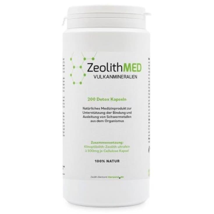 Zeolite Med Detox – 200 cápsulas