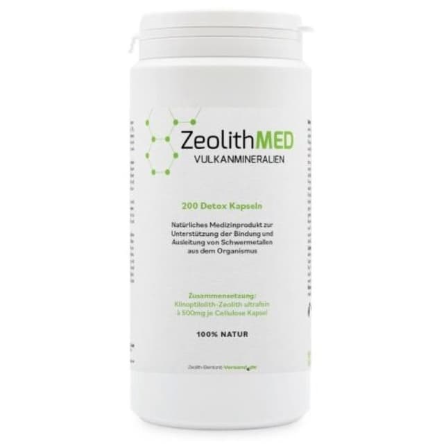 Zeolite Med Detox – 200 cápsulas