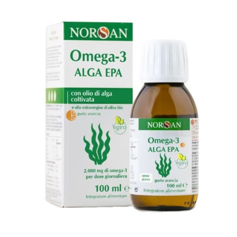 Norsan Omega-3 Alga – Frasco de 100 ml