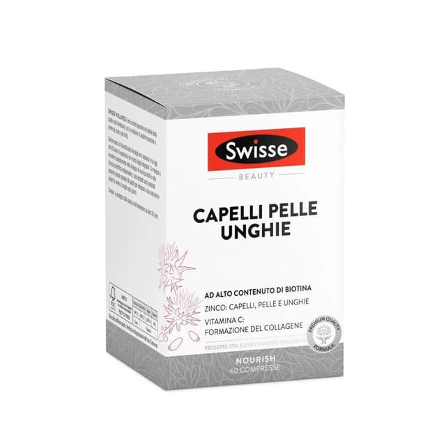 Multivitaminas + Minerales – 60 comprimidos Cabello Piel Uñas | Swisse Capelli Pelle Ung