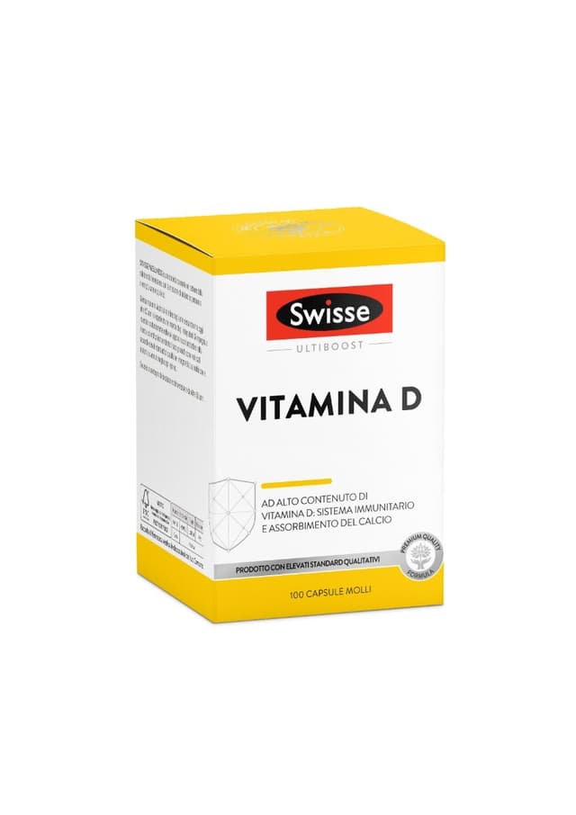 Swisse Vitamina D3 – 100 cápsulas