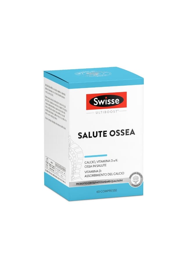 Calcio 1000 mg + Vitamina D3 – 60 comprimidos | Swisse Salute Ossea