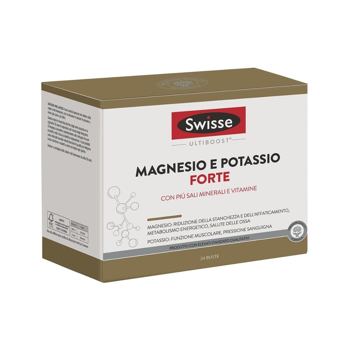 Swisse Magnesio Potasio – 24 sobres