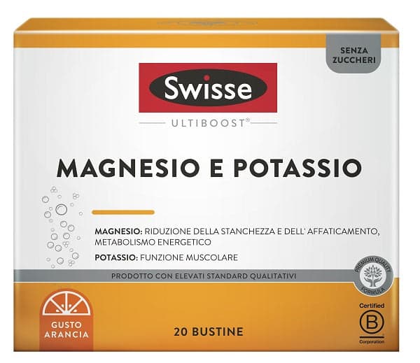 Swisse Magnesio Potasio – 20 sobres