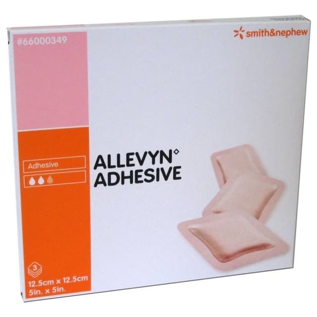 Allevyn Adhesive 12,5x12,5 cm – Apósitos, 3 unidades