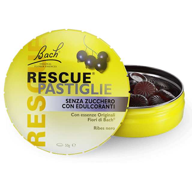 Rescue Original Pastillas Grosella Negra