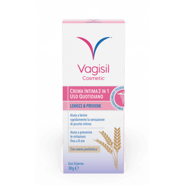 Vagisil Crema Íntima 2 en 1 – Cuidado diario