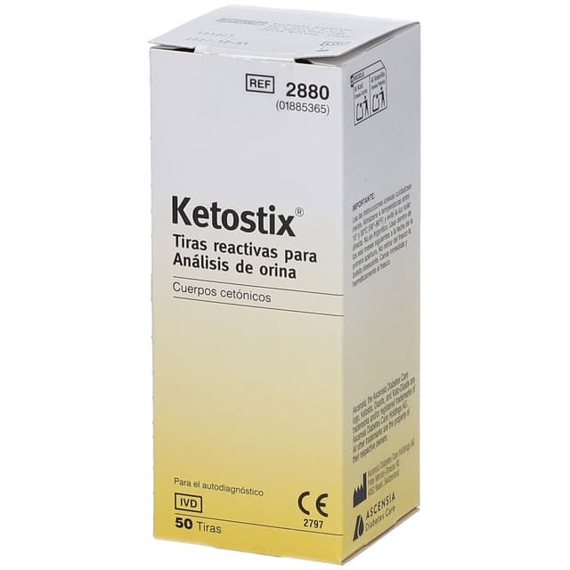 Ketostix – 50 tiras reactivas
